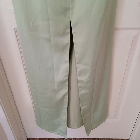 Lovers + Friends Jolene Dress Sage Green M NWT - Picture 12 of 15